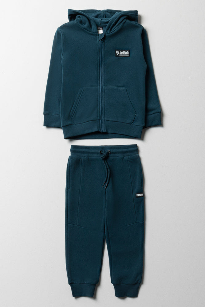 Zip Through Tracksuit Dark Blue Tracksuits Ackermans