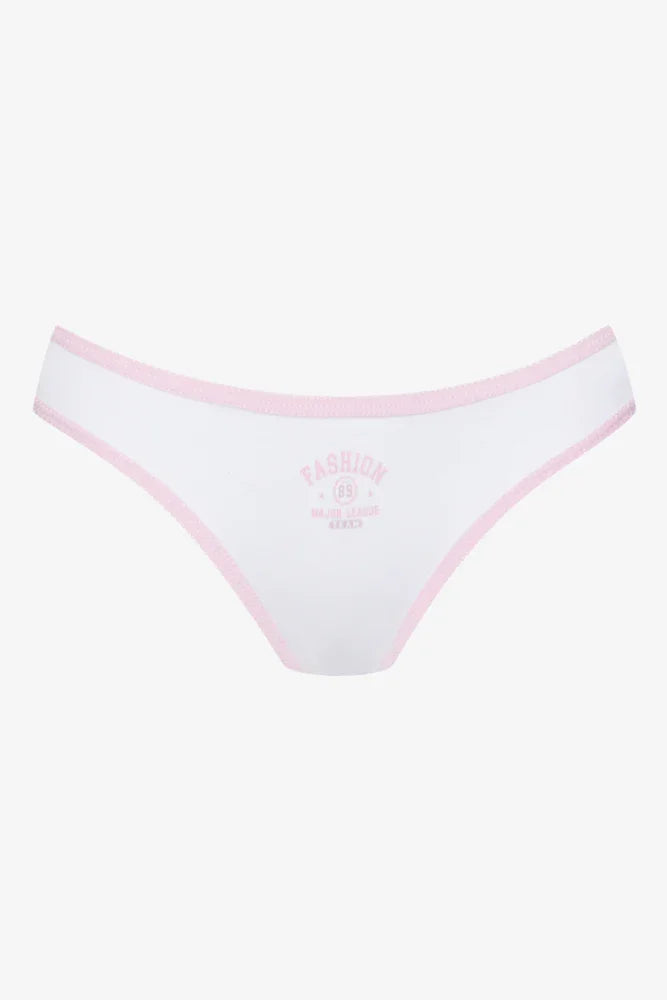7 Pack Collegiate Bikini Panties Multi (4)