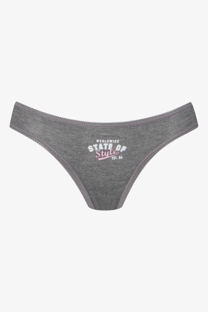 7 Pack Collegiate Bikini Panties Multi (7)