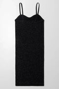 Seam-Free Strap Dress Black (2)