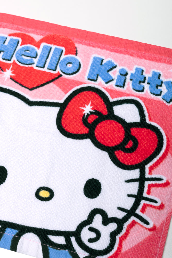 Hello Kitty Face Cloth Pink