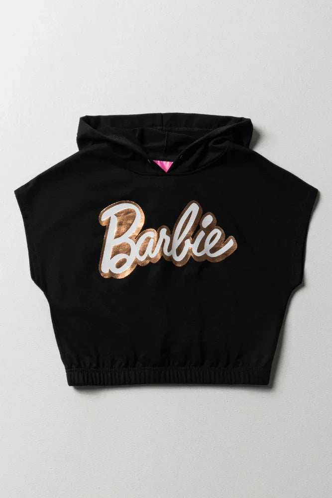 Barbie crop top hoodie sales