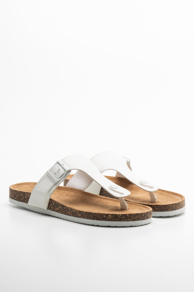 T strap footbed sandals shop