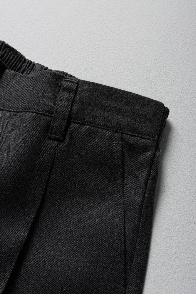 Boys School Shorts Grey