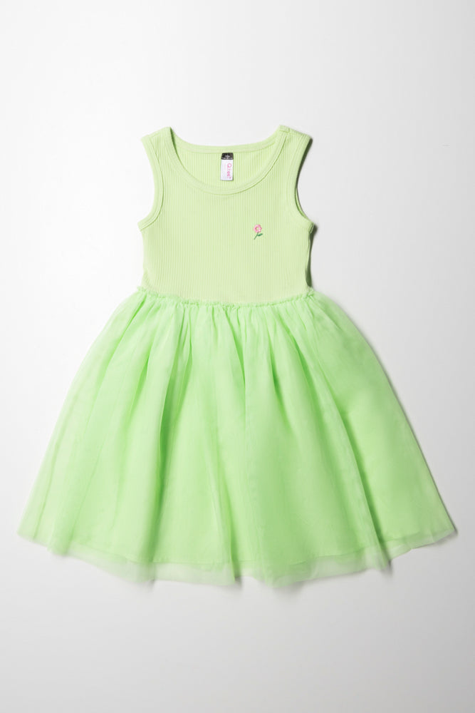 Mesh Combo Dress Paradise Green Dresses Jumpsuits Ackermans