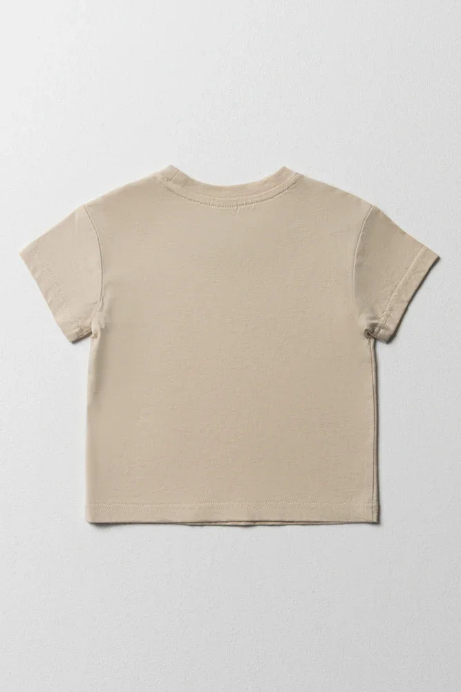 Short Sleeve T-Shirt Natural (2)