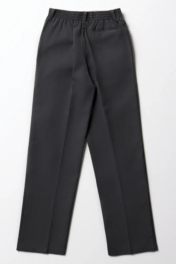 Girls School Plus Fit Pants Grey (3)