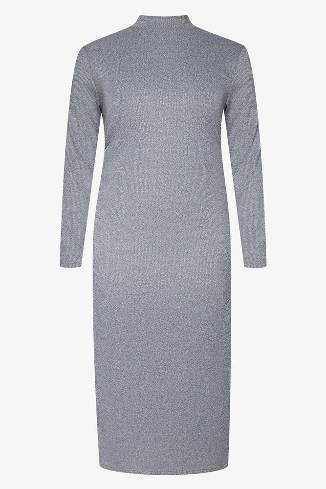 Grey long sleeve bodycon dress 2025