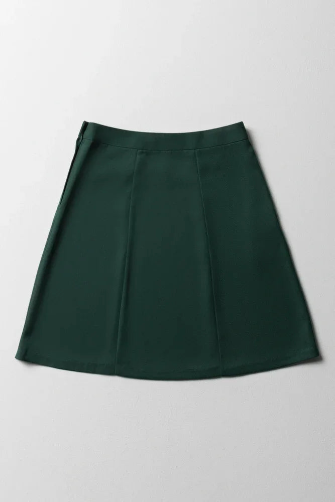 Primary School Girls Skirt Green (2)
