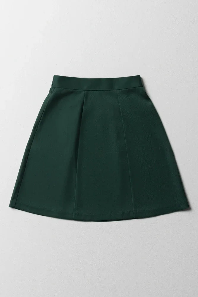 Primary School Girls Skirt Green (3)