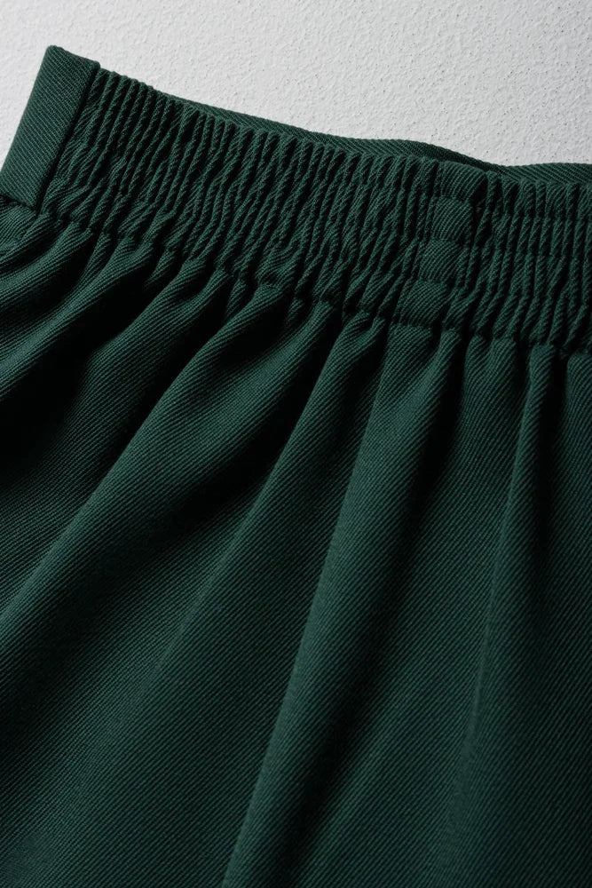 Primary School Girls Skirt Green (4)