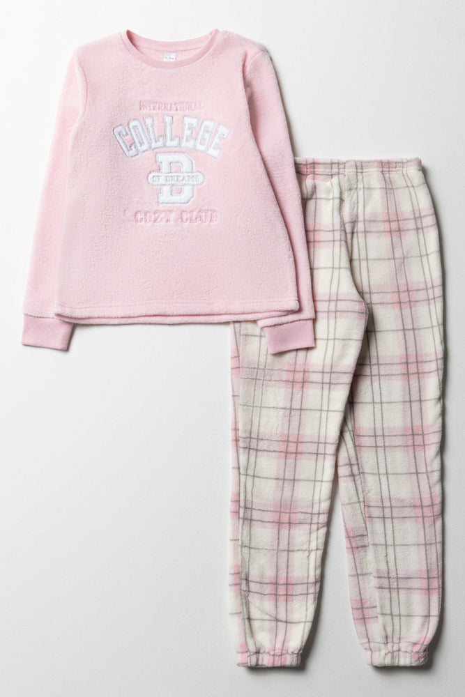 College Pyjamas Pink Ackermans