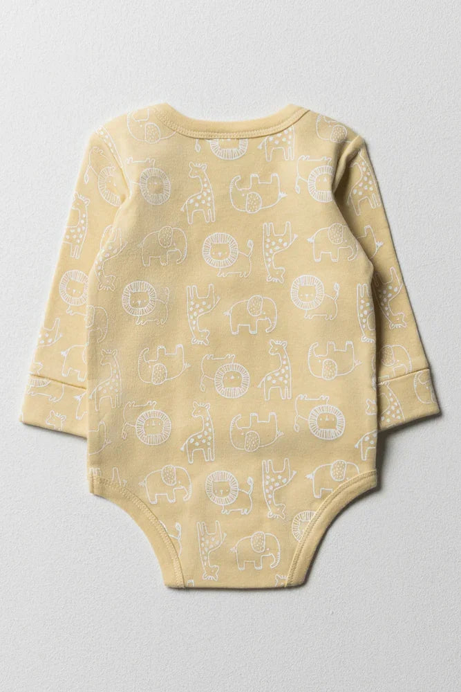 Long Sleeve Bodyvest Yellow (3)