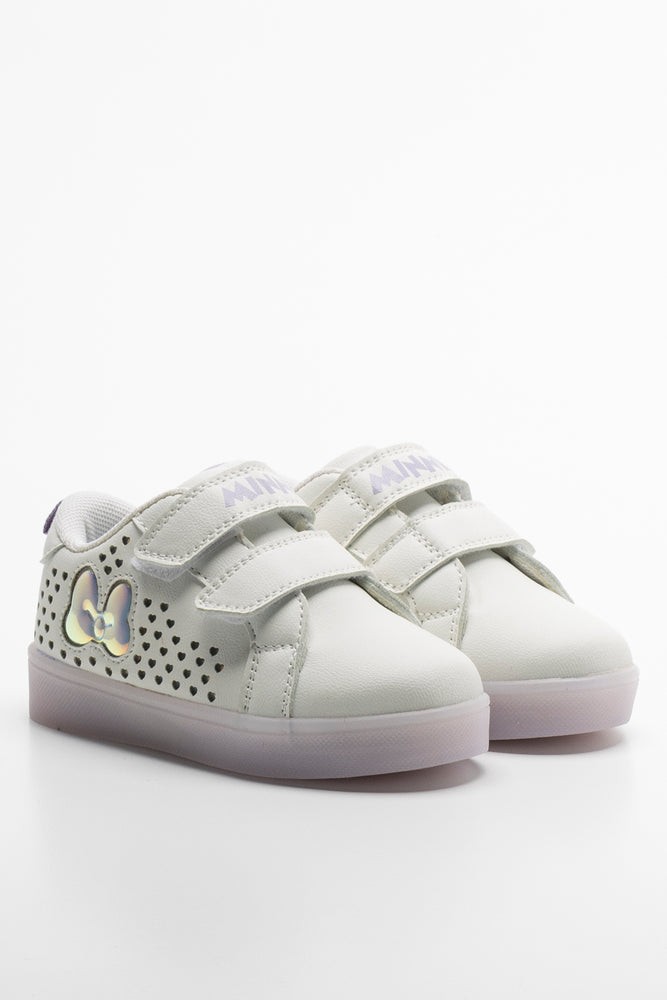 Minnie Mouse Light Up Sneaker White Shoes Ackermans – Shoes