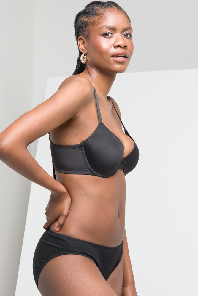 3 Pack Boyleg Panties Black