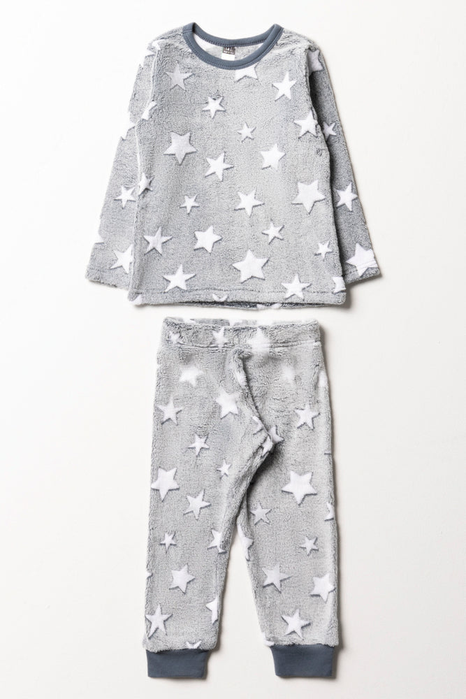 Star Long Sleeve Pyjamas Grey Ackermans