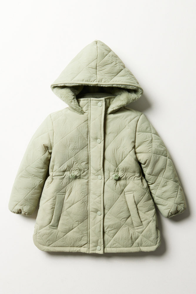 Three quarter puffer coat hotsell