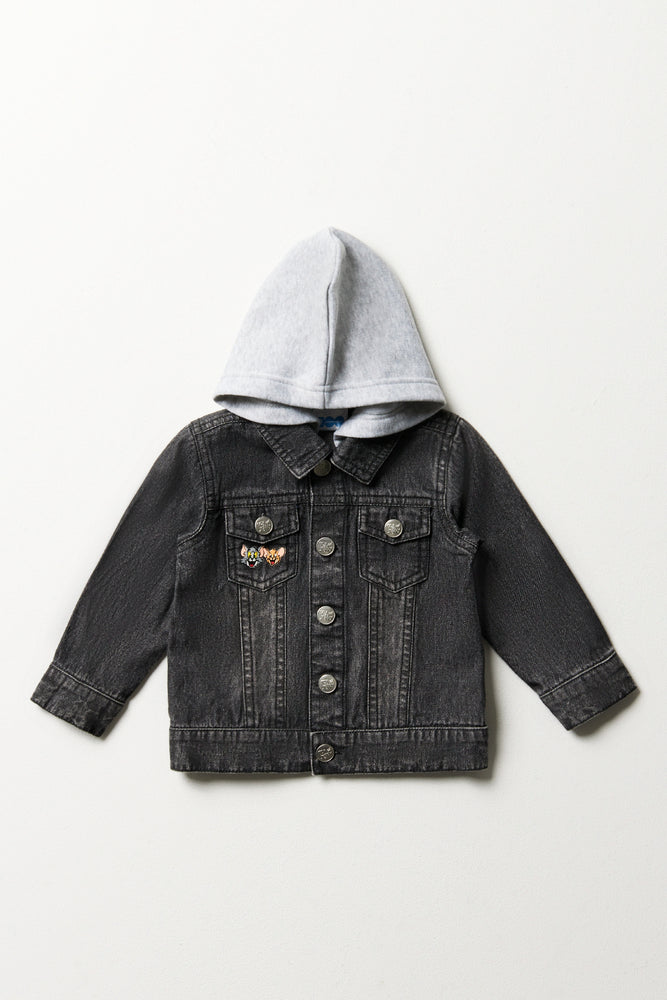 Boys denim hoodie 2025