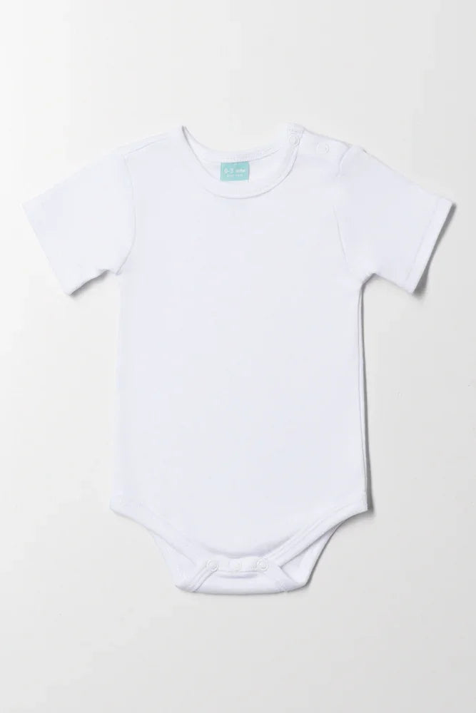 Short Sleeve Bodyvest White
