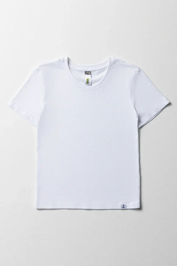 Boys Short Sleeve T-Shirt White