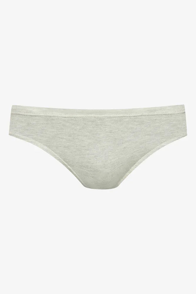 5 Pack Print Mini Brief Grey