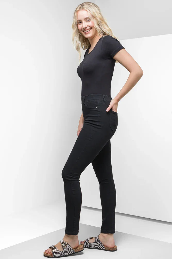 Pull On Jegging Black (2)