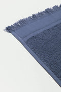 Fringed Guest Towel Blue (1)