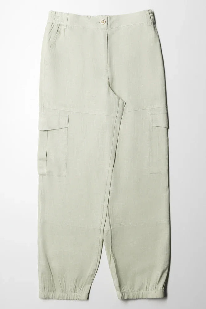 Cargo Pants Light Green