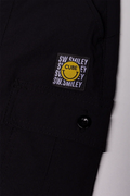 Smiley Cargo Shorts Black (1)