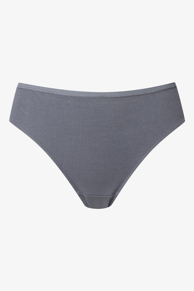 3 Pack Brazilian Panties Dark Grey, Light Pink & Cream