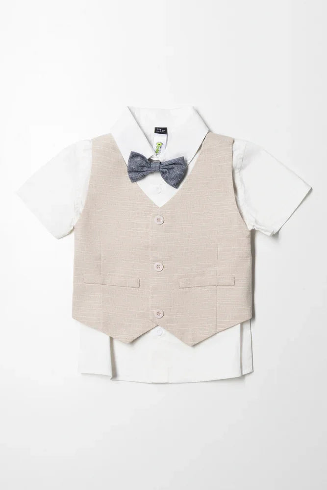 Smart Short Sleeve Set Natural