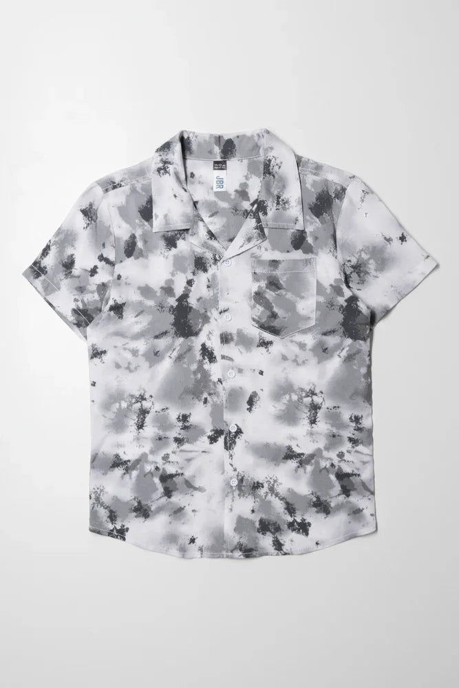 Short Sleeve Shirt Dark Grey