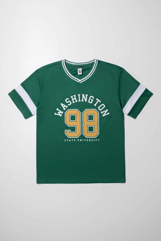 Basketball T-Shirt Green Tops T-Shirts Ackermans – Tops T