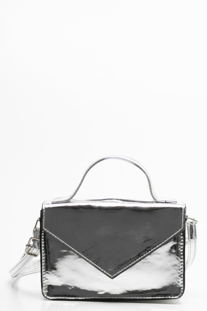 Silver satchel deals