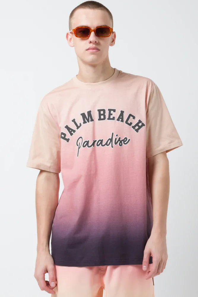 Palm Beach Ombre T-Shirt Multi