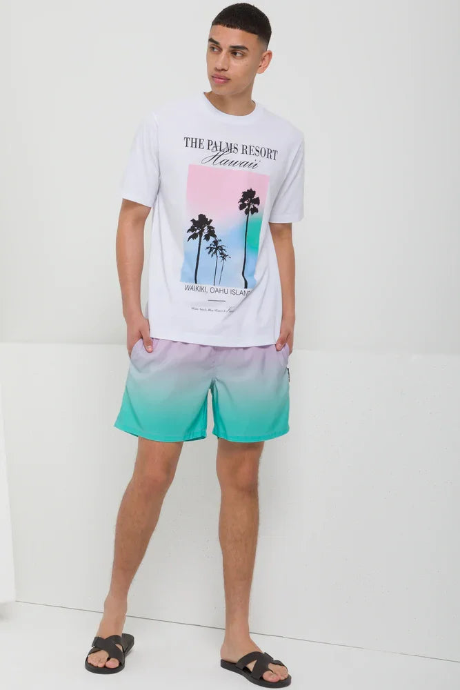 Tie Dye Swim Shorts Multi