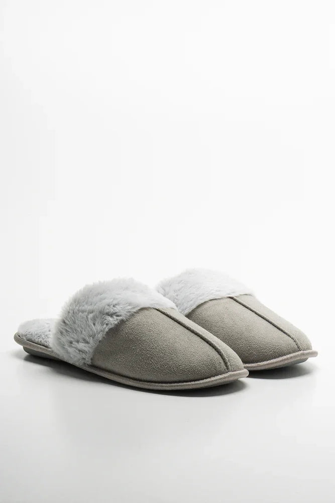 Seam Slipper Grey