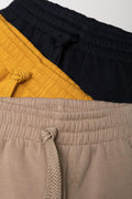 3 Pack Trackpants Natural, Navy And Yellow (1)