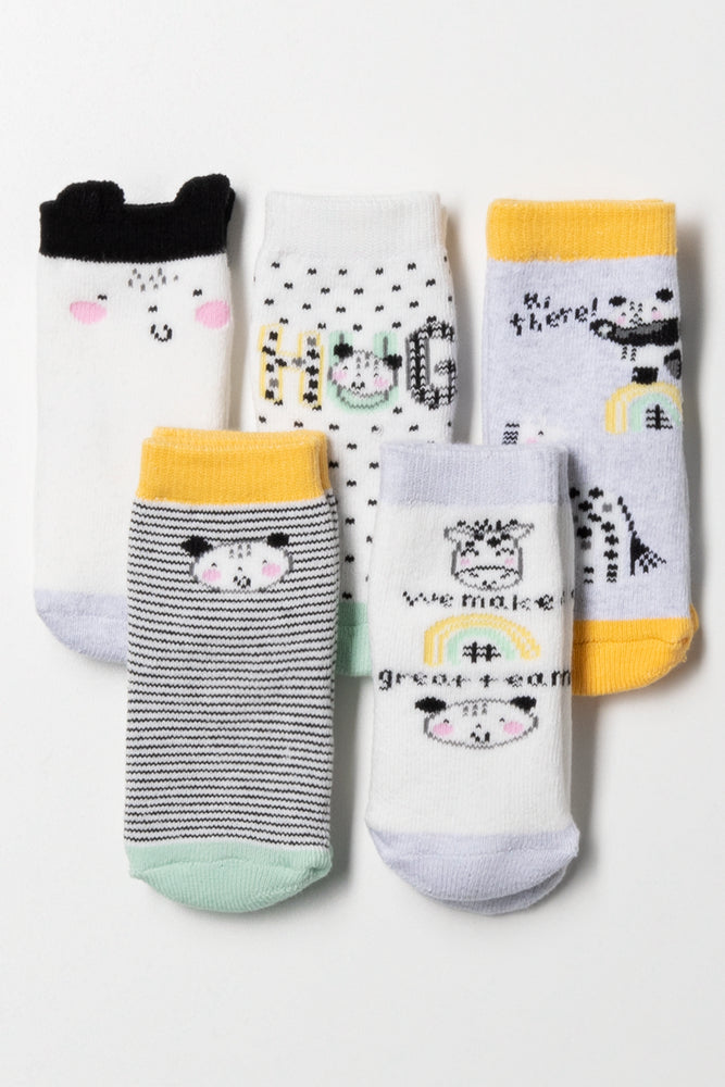 5 Pack Socks Multi