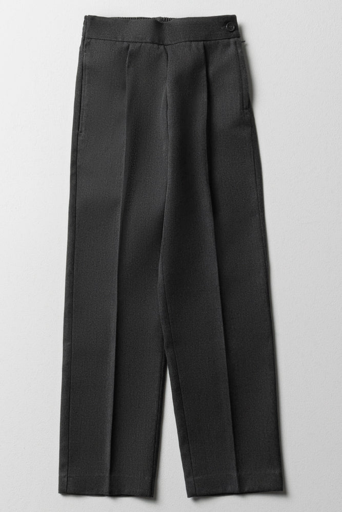 Primary School Girls Pants Regular Fit Grey