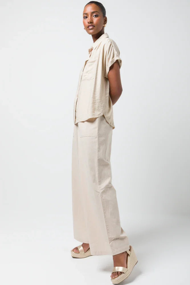 Short Sleeve Shirt Natural