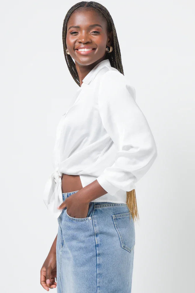Long Sleeve Shirt White