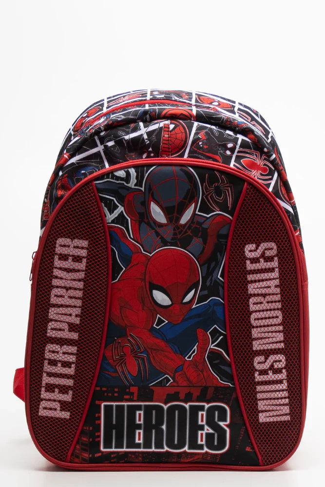Spider Man Trolley Backpack Red School Bags Ackermans