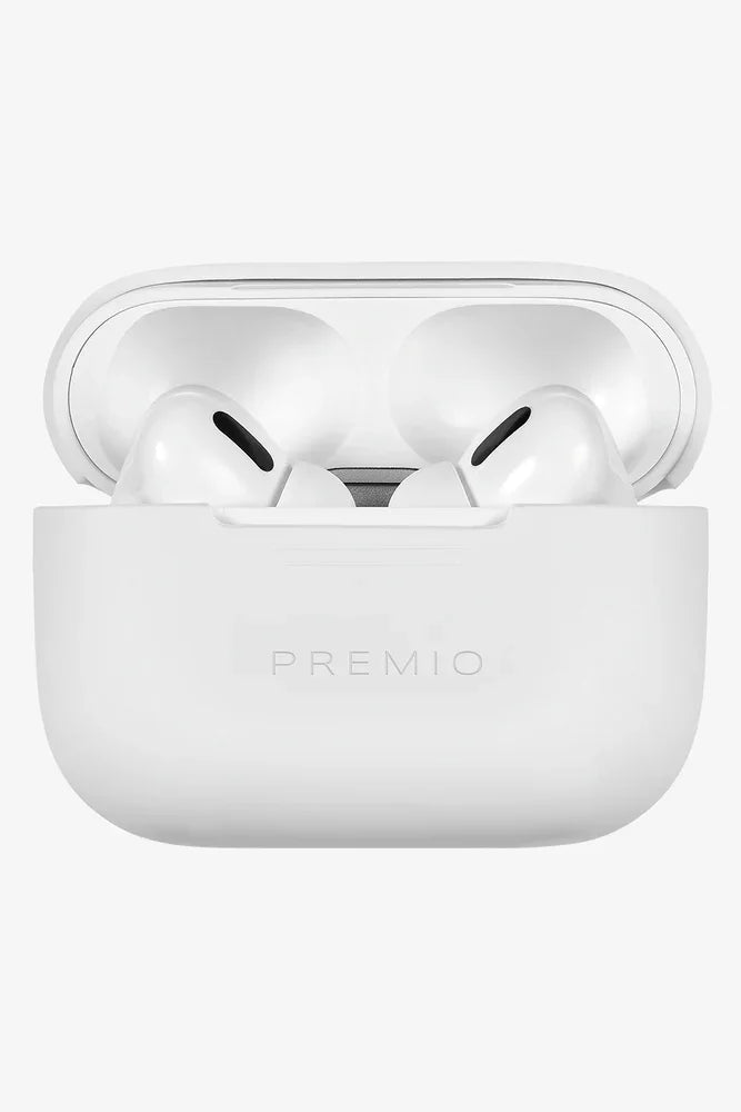 Premio V6 Tws Stem Earphone White With Case