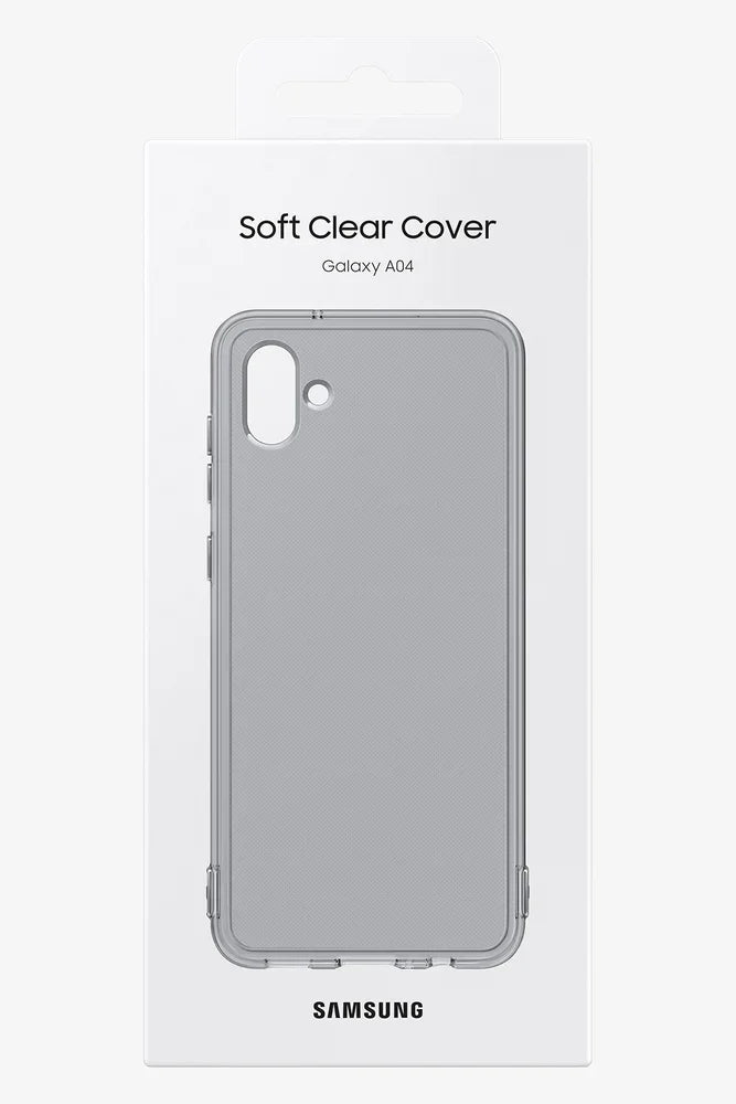 Samsung A04 Soft Cover Case Black