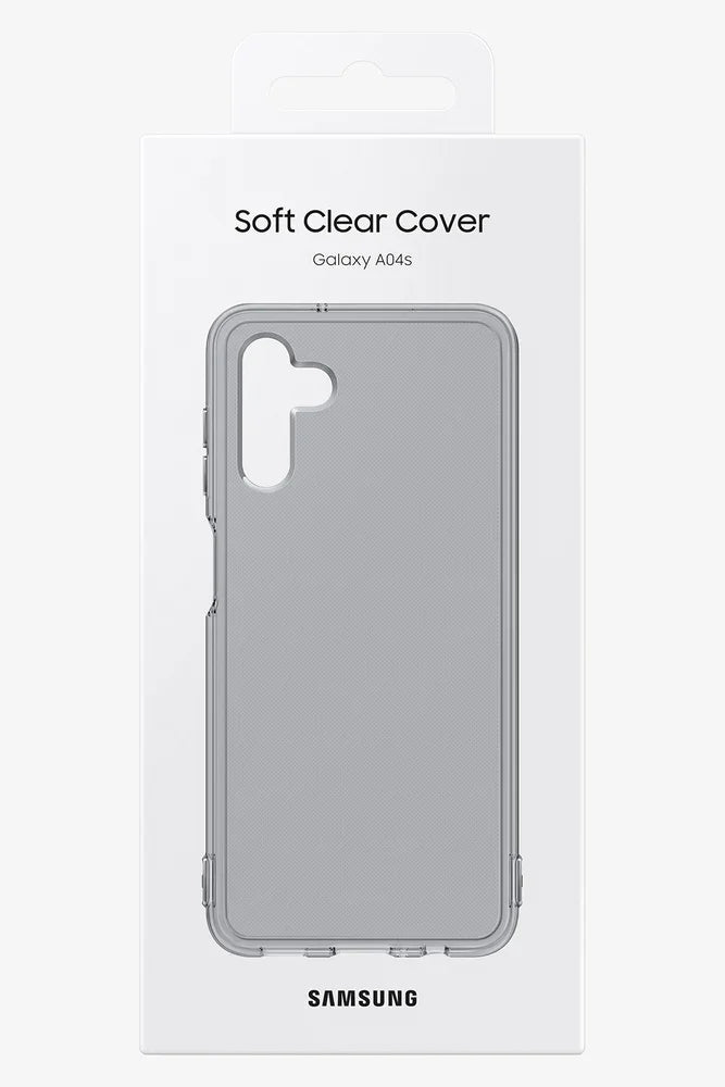 Samsung A04S Soft Cover Case Black
