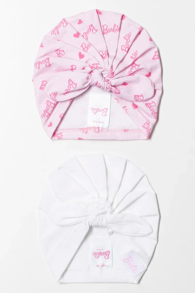 Barbie 2 Pack Turbans Pink