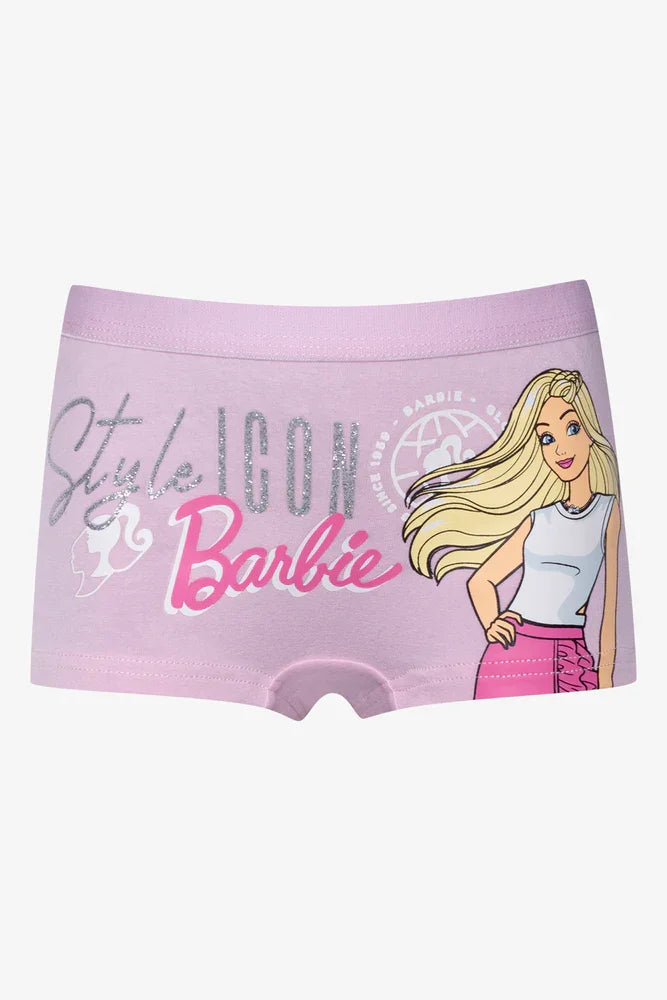 Barbie 2 Pack Boyleg Panties Pink