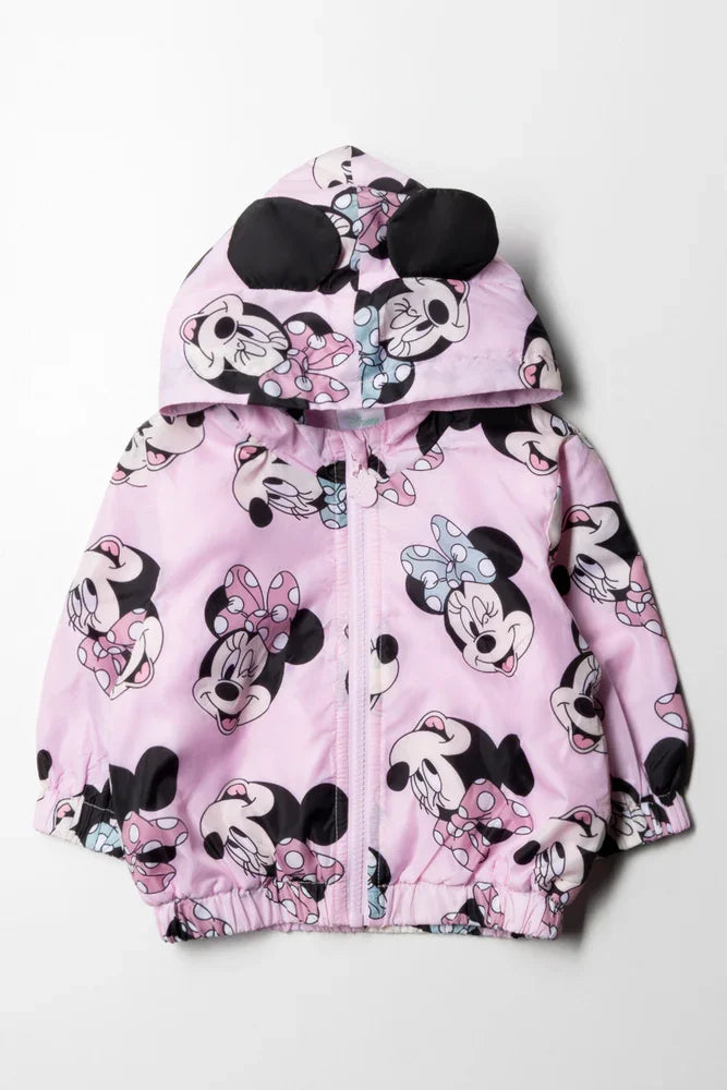 Minnie Mouse Light Jacket For Baby Girl Minnie Mouse Denim Jacket
