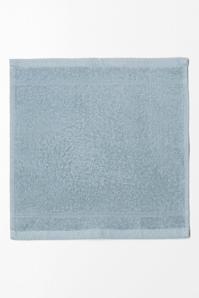 Face Cloth Blue